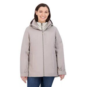 Women's ZeroXposur Deonna 3-in-1 Systems Jacket, Color: Pebble, Size: M